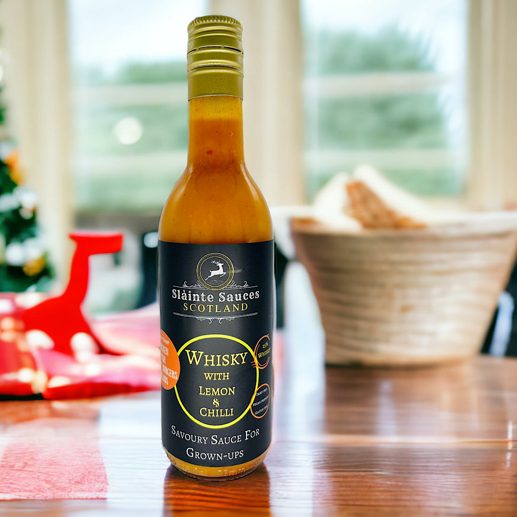 Sweet Chilli Whisky Sauce β Gourmet Scottish Food Gift for BBQs & More