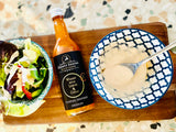 Gift set of 2 Boozy Savoury sauces for burgers and cheese!