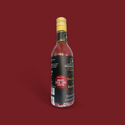 Port, Cherry & Black Pepper – Boozy Gourmet Sauce for Cheese & Steak