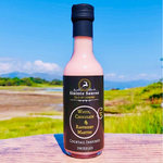 White Chocolate & Raspberry Martini boozy dessert sauce for grownups