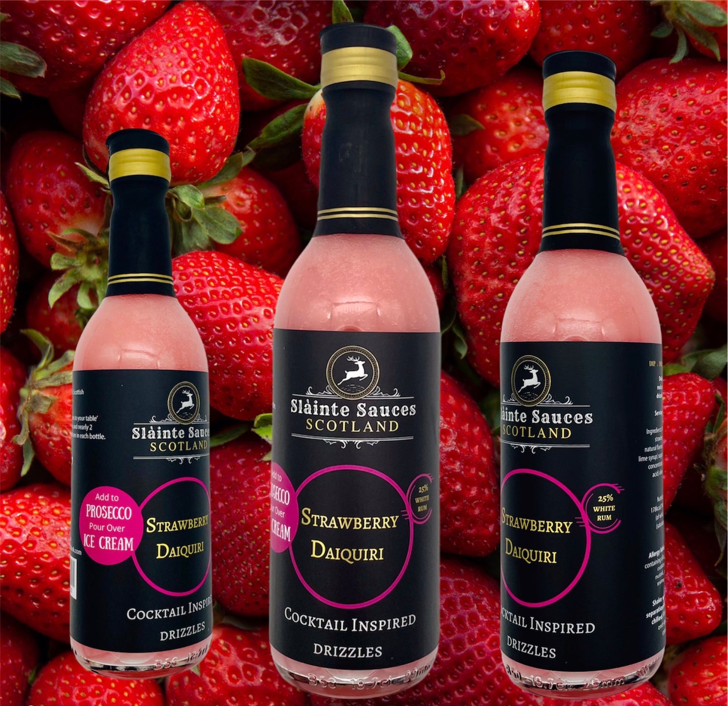 🍓 Strawberry Daiquiri Dessert Sauce – A Fruity, Boozy Indulgence