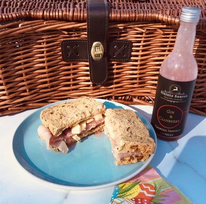 Gin & Cranberry Sauce – Boozy Gourmet Drizzle for Desserts, Cheese & More