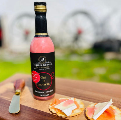 Gin & Cranberry Sauce – Boozy Gourmet Drizzle for Desserts, Cheese & More