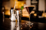 Chocolate espresso martini dessert sauce for grown-ups